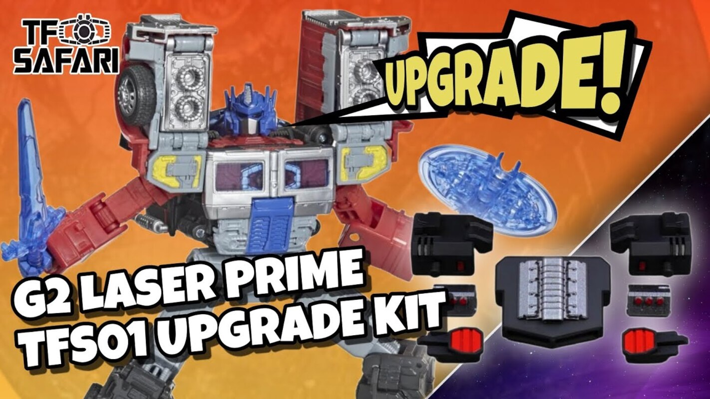 Tfs01 Upgrade Kit For Transformers Legacy G2 Laser Prime