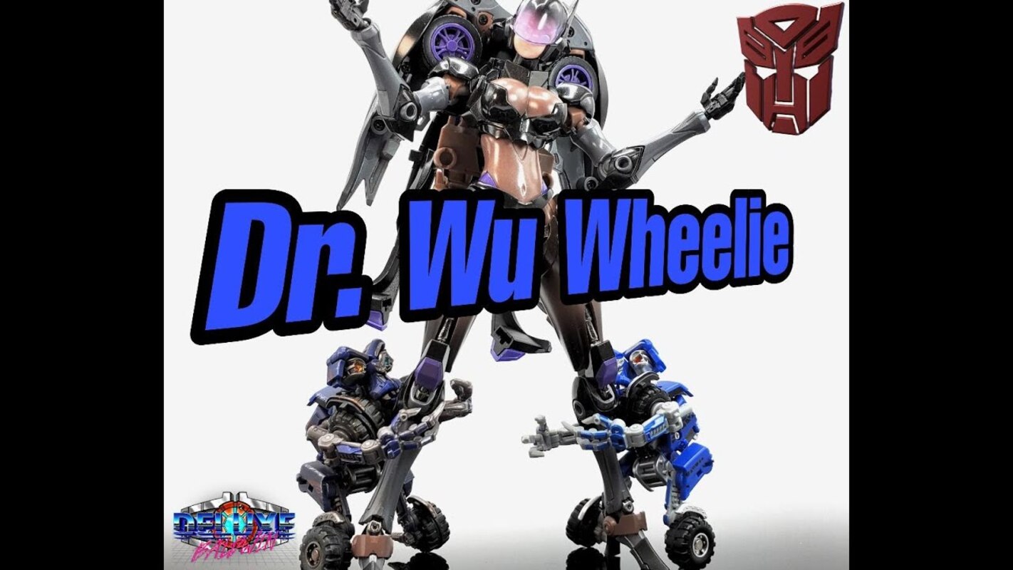 Dr. Wu/Mechanic Toy Little Monster Review. (ROTF Wheelie) Battle Damaged Version
