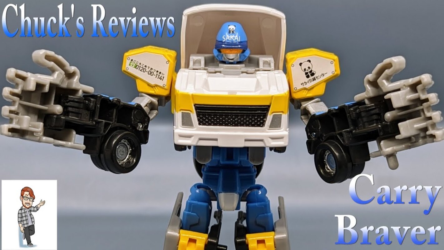 Chuck's Reviews Takara Tomy Job Braver Carry Braver Sakai Moving Service Truck