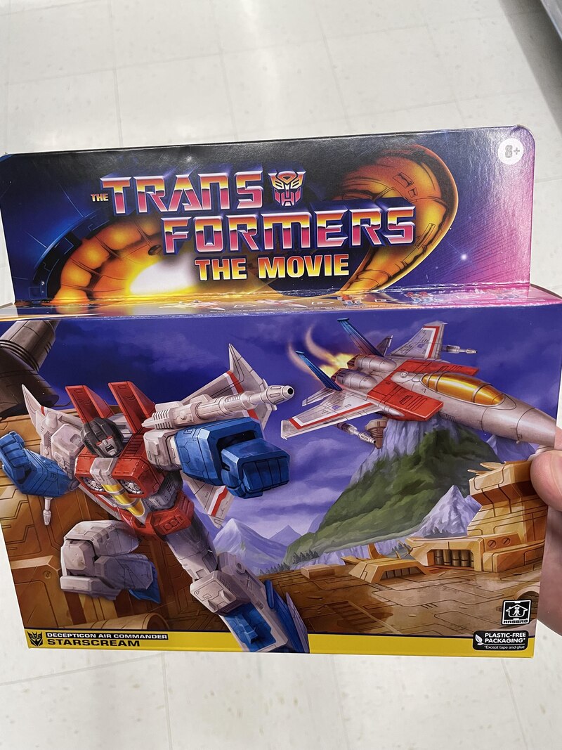 TransFormers The Movie 1986 Starscream Retro Reissue at USA Retail