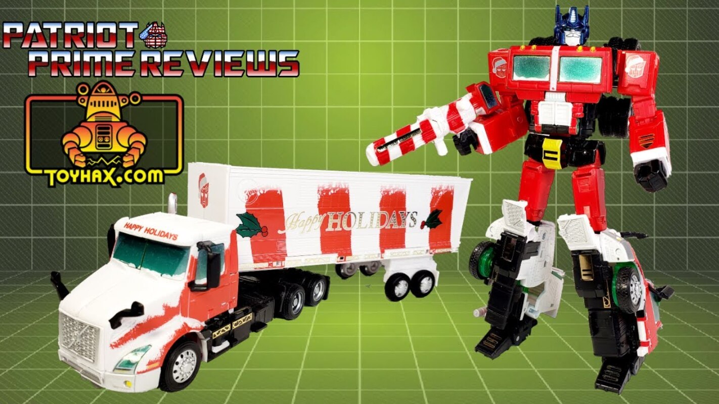 Toyhax Decal Set For Holiday Optimus Prime