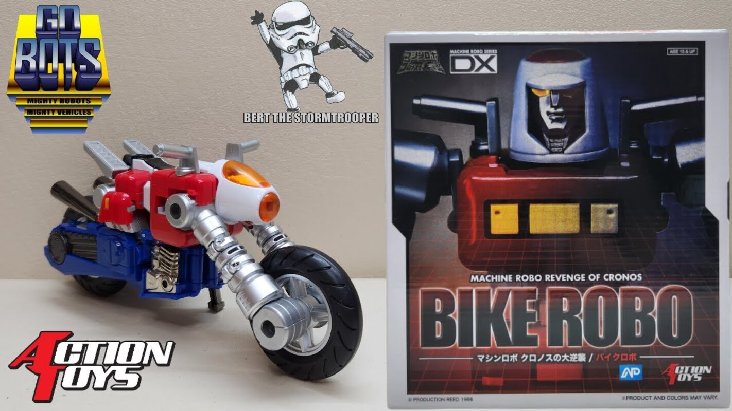 Action Toys Machine Robo MRDX Bike Robo (MP Cy-kill) Review By Bert The Stormtrooper!