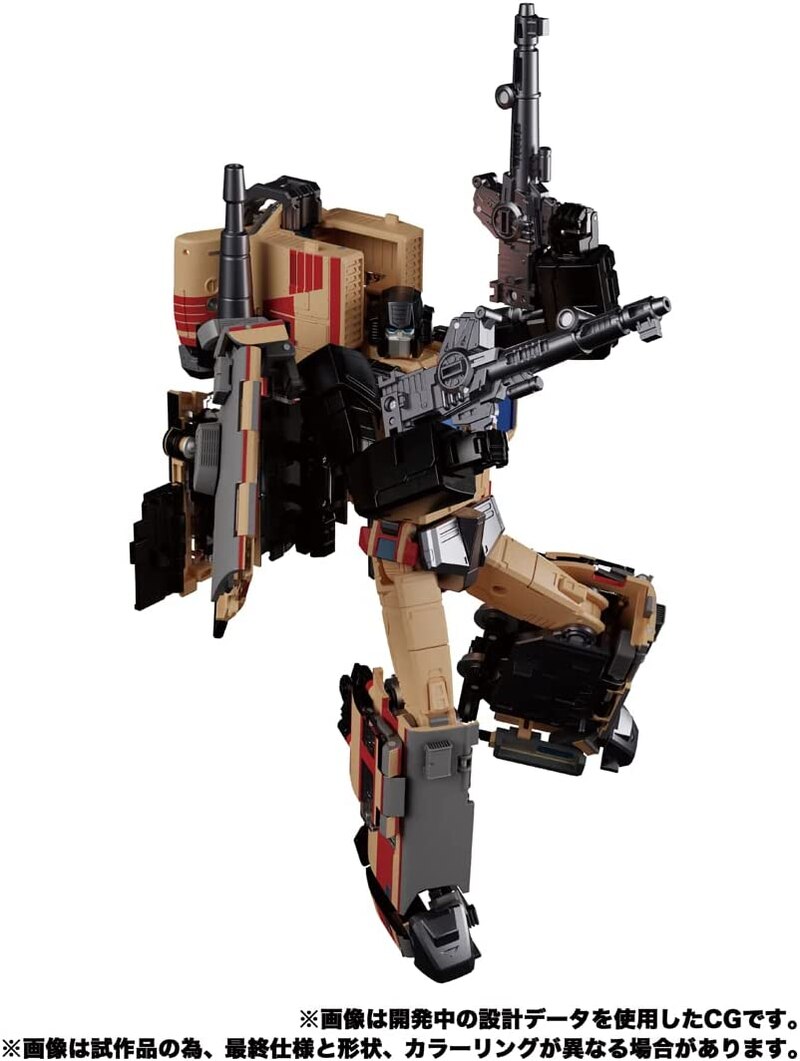 Takara Tomy Transformers Masterpiece Trainbot MPG-05 Seizan Official Images & Details