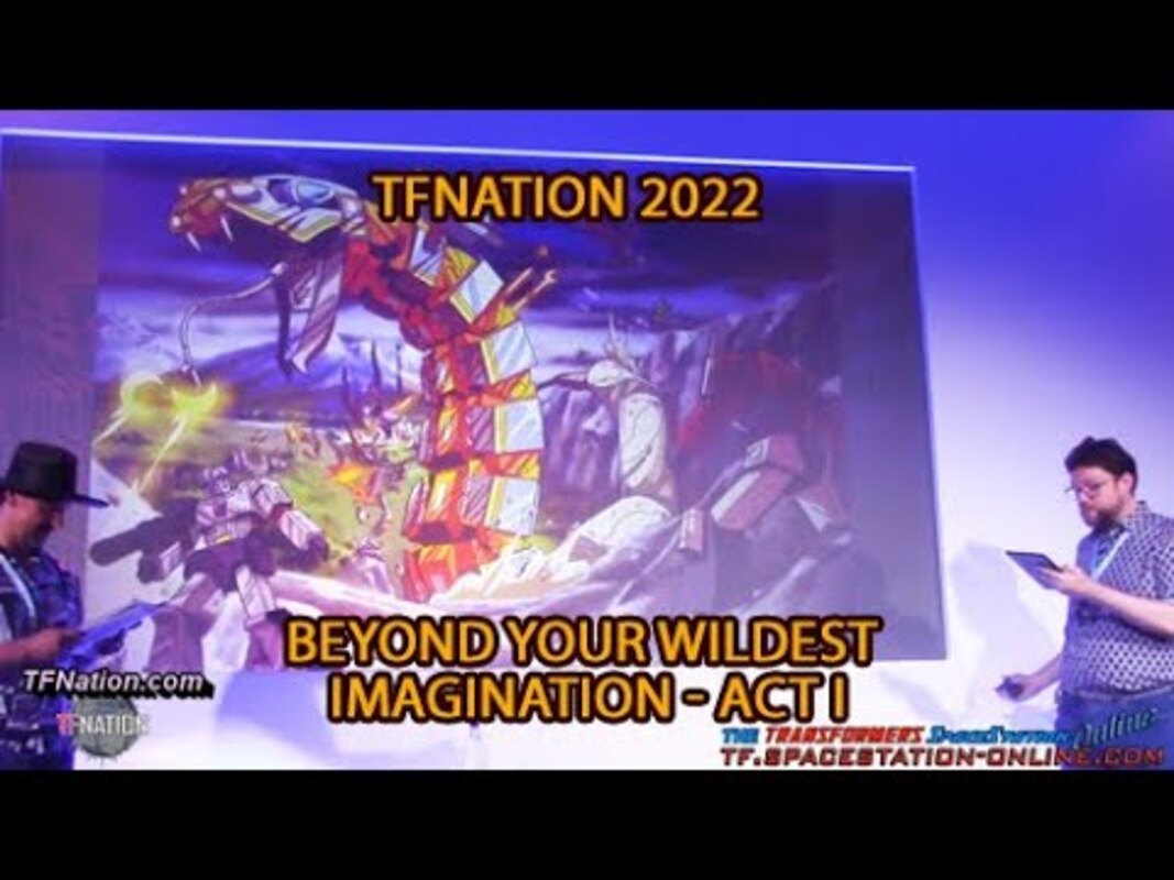 WATCH! TFNation 2022: Beyond Your Wildest Imagination Panel On The Very First Transformers The Movie Script