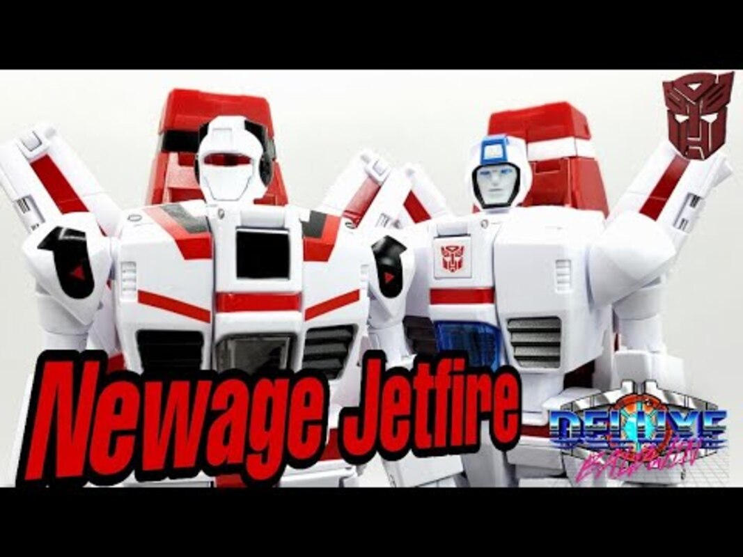 NewAge Toys 45EX Air Guardian Firefox Review. (Jetfire) Toy Deco