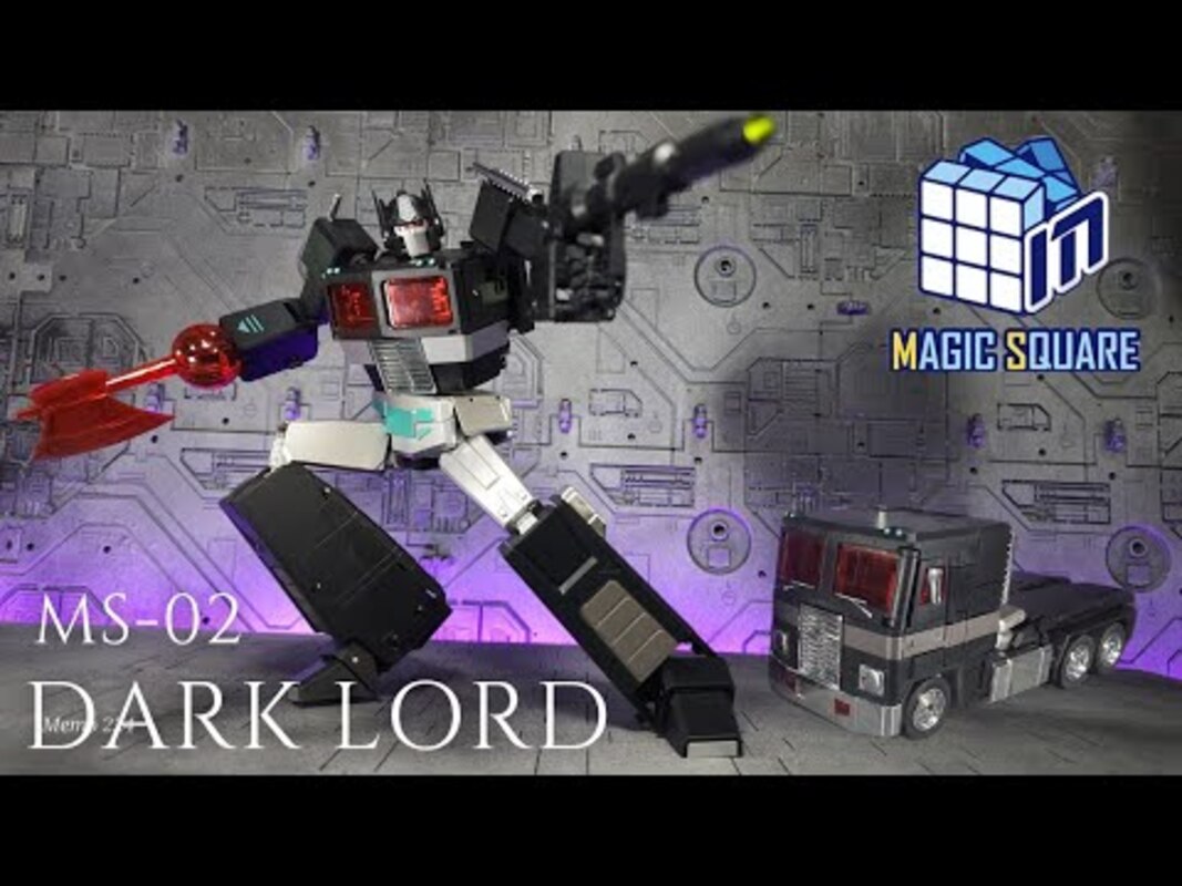 Magic Square Ms-02 Dark Lord Masterpiece Transformers Nemesis Prime Review! Memo 224 Reviews