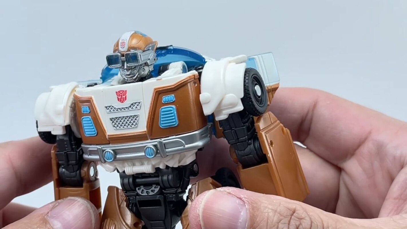 Transformers Rise of the Beasts Wheeljack In-Hand Images & Video
