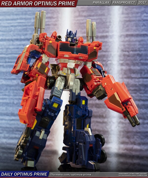 Daily Prime   Parallax Red Armor Optimus Prime  (3 of 10)