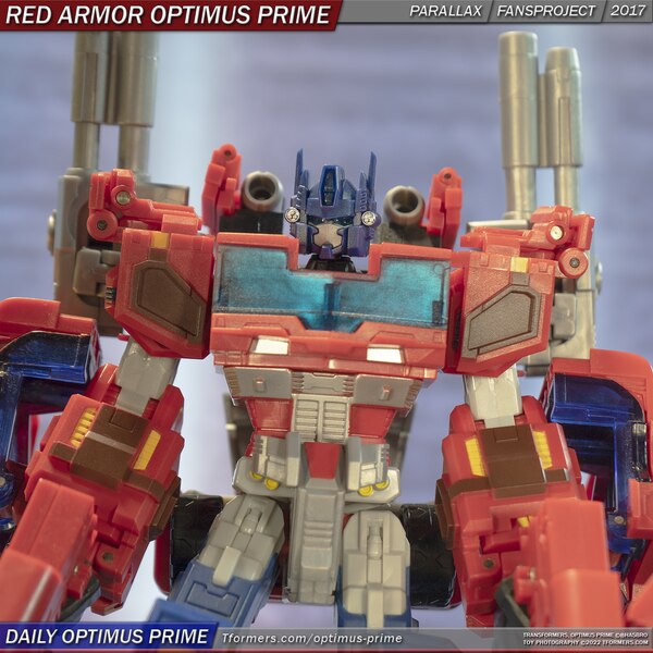 Daily Prime   Parallax Red Armor Optimus Prime  (6 of 10)