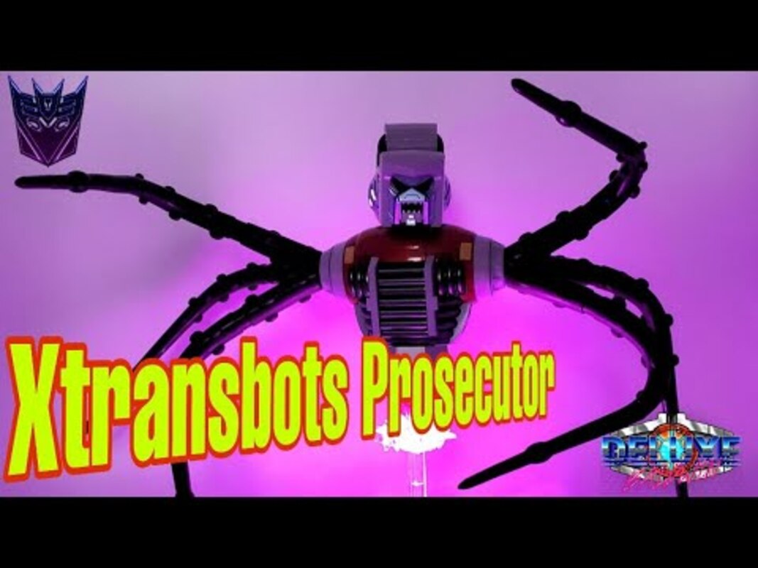 Xtransbots MX-XIX LE POULPE Transformer Review! (Prosecutor)