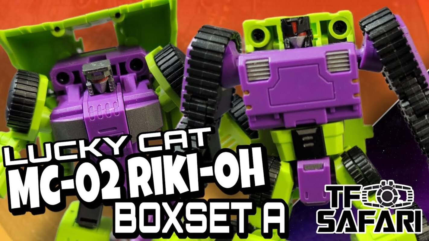 Lucky Cat Riki-Oh Legends Scale War Within Scrapper and Mixmaster