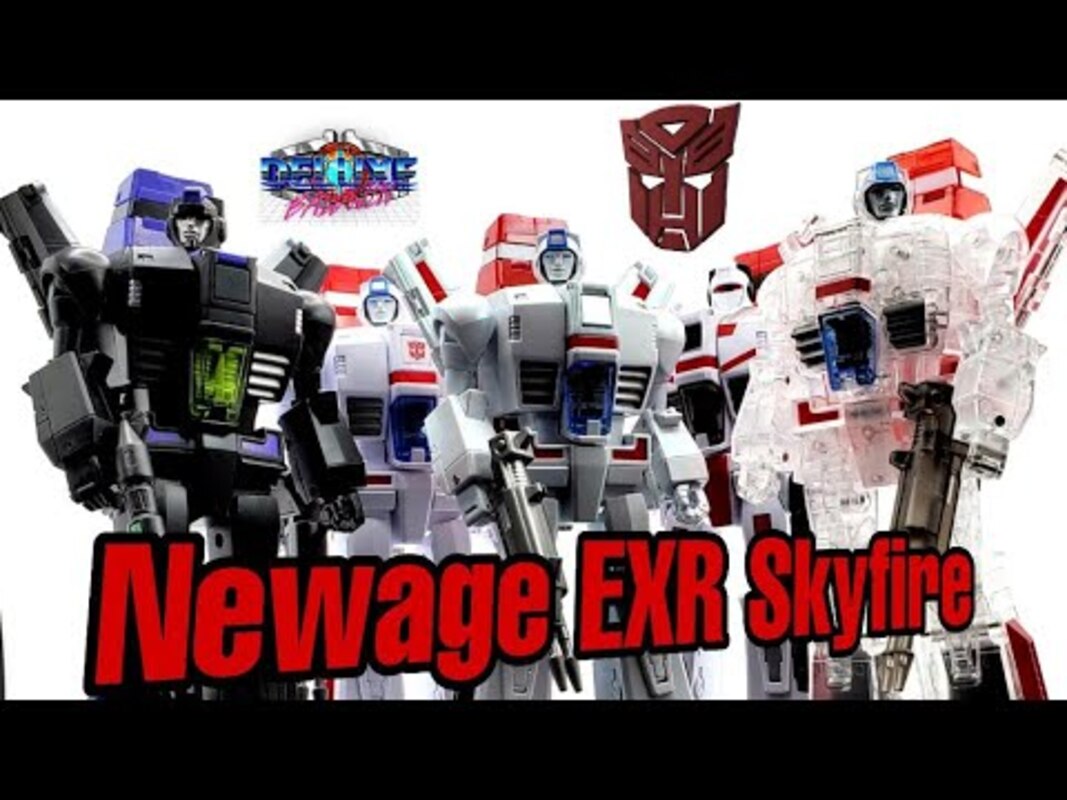 NewAge Toys NO-45EXR Firefox Transformer Review (Skyfire)