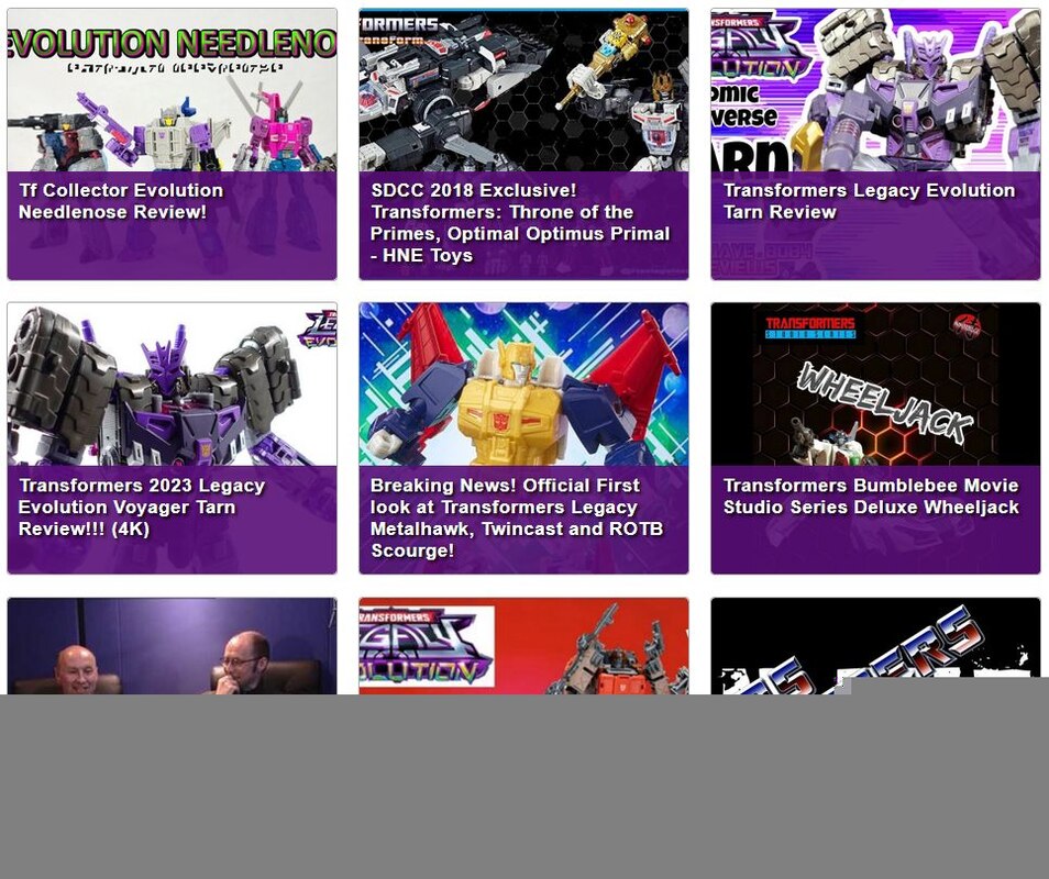 Transformers Reviews of the Week - January 30 - February 5, 2023