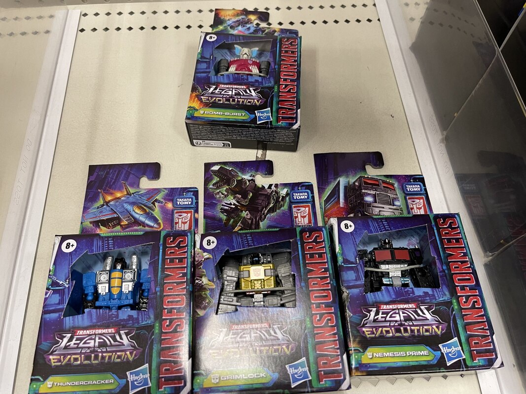 Legacy Evolution Wave 2 Core Class at USA Retail - Grimlock, Nemesis Prime, Thundercracker