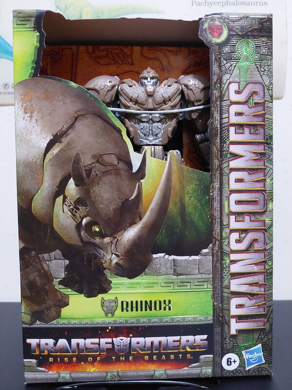 In Hand Image Of Transformers Rise Of The Beasts Mainline Voyager Rhinox Toy  (1 of 26)