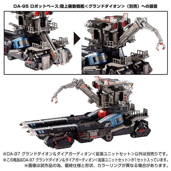 Image Of Diaclone DA 97 Grand Dion & Diaguardion Expansion Unit Set  (7 of 9)