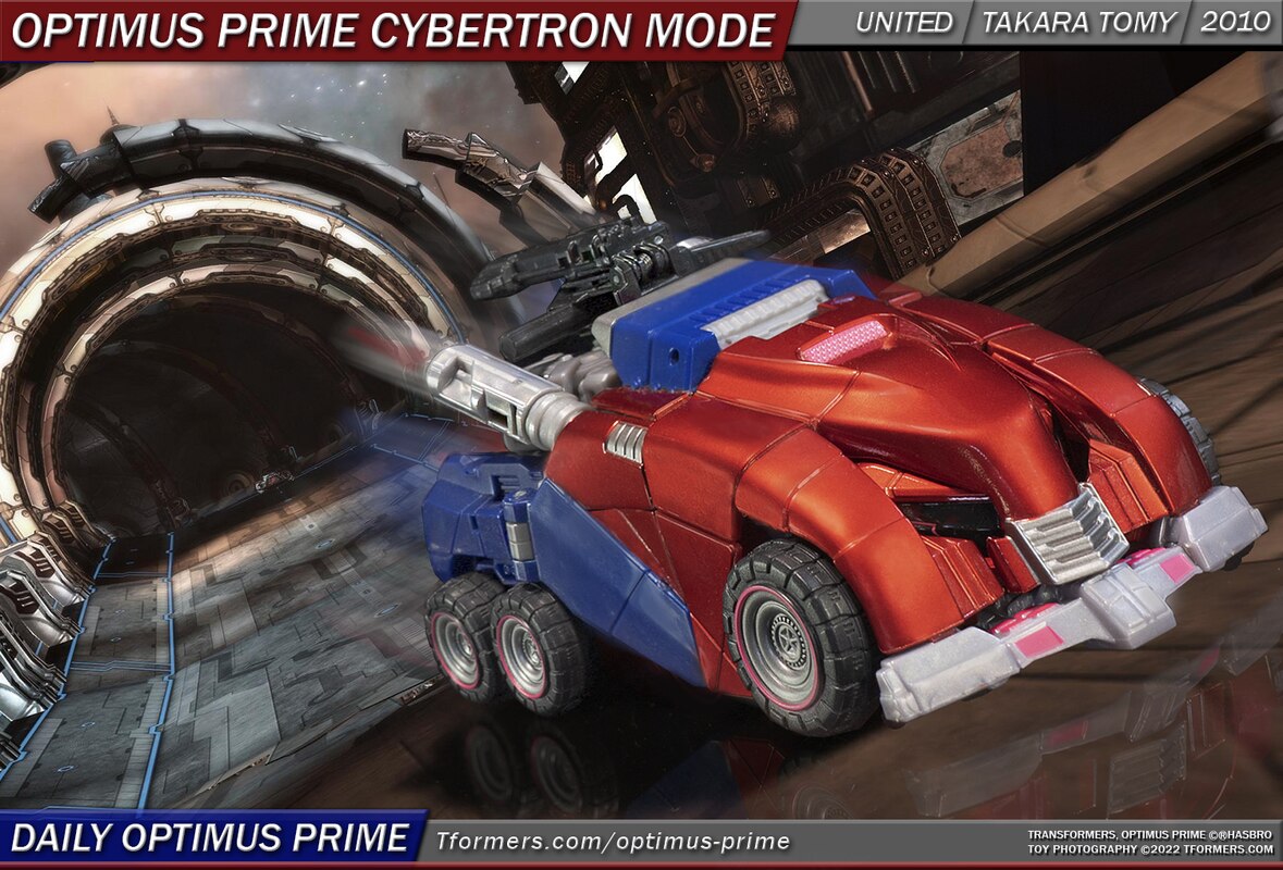 Daily Prime - Optimus Prime Cybertron Mode Metallic Beauty