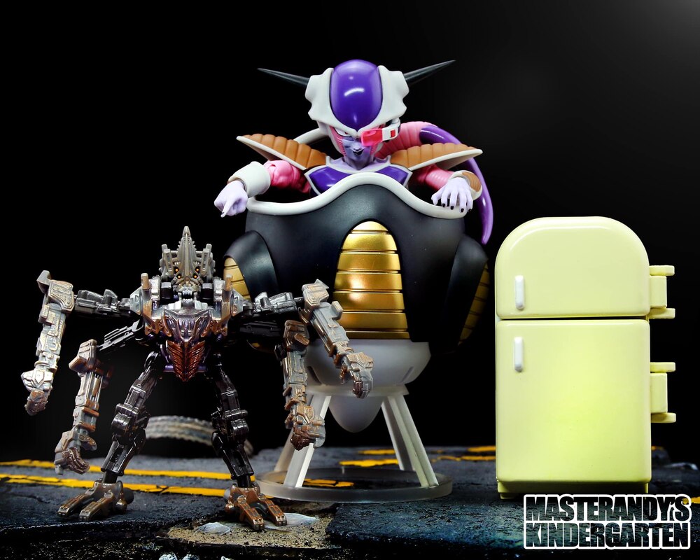 Studio Series Rise Of The Beasts Terrorcon Freezer VS DBZ Frieza In-Hand Images