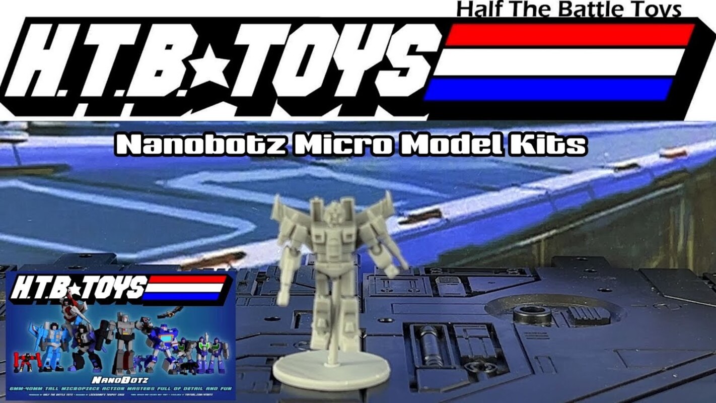 NanoBotz Micro Model Kit NB-006 Starscrown by Half the Battle Toys Review
