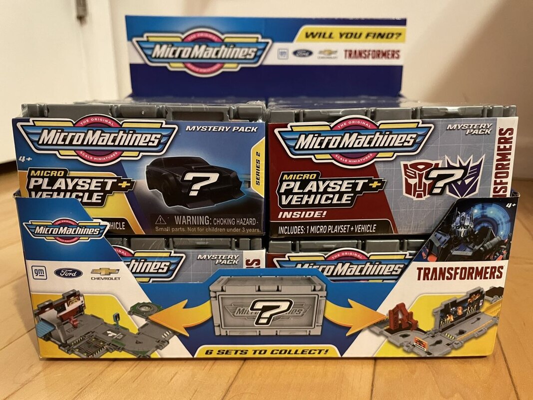 Micro Machines Series Mystery Packs (Bundle of 3)