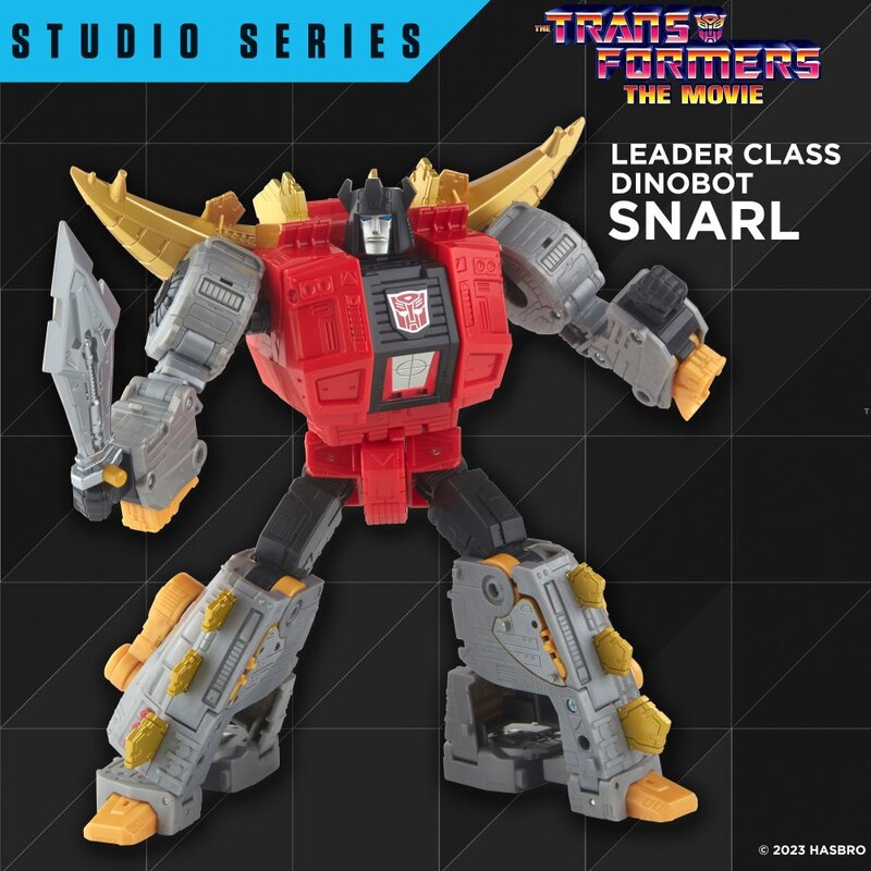 Re-Preorder 86-19 Snarl Leader Class Studio Series Transformers: The Movie 86 Figure