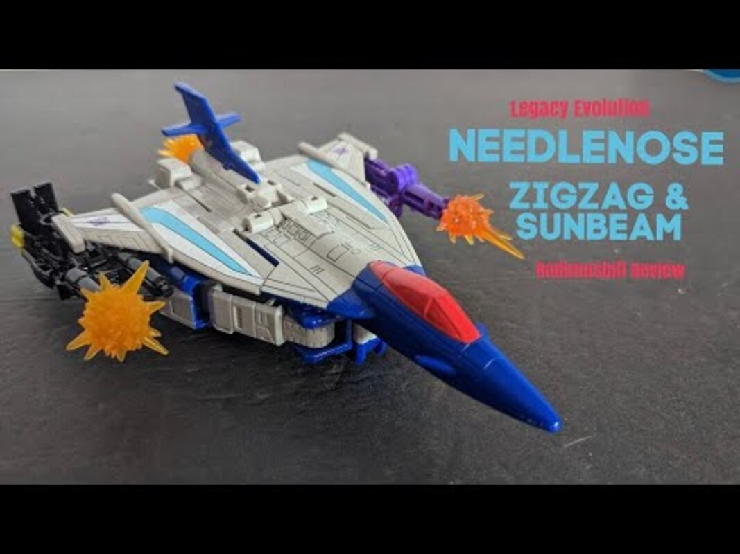 Legacy Evolution Deluxe Needlenose With Sunbeam & Zigzag Figures And Targetmaster Comparisons - Rodimusbill Review