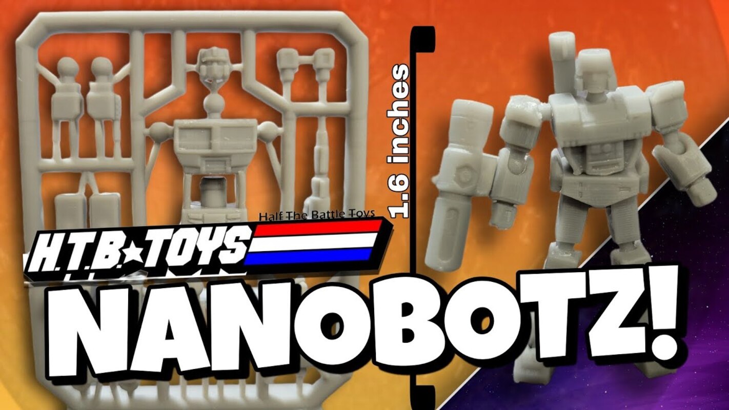 HTB Toys NanoBotz Optimum Punch and Megastrong