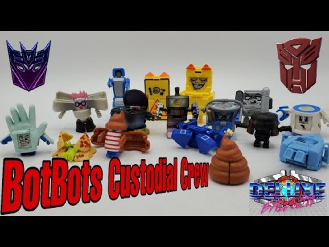 Transformers Botbots Ruckus Rally Custodial Crew Review!