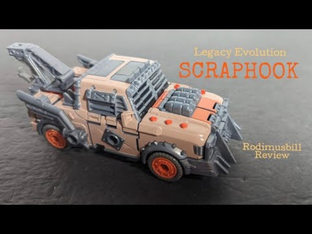 Legacy Evolution Scraphook Deluxe Transformers - Rodimusbill Review