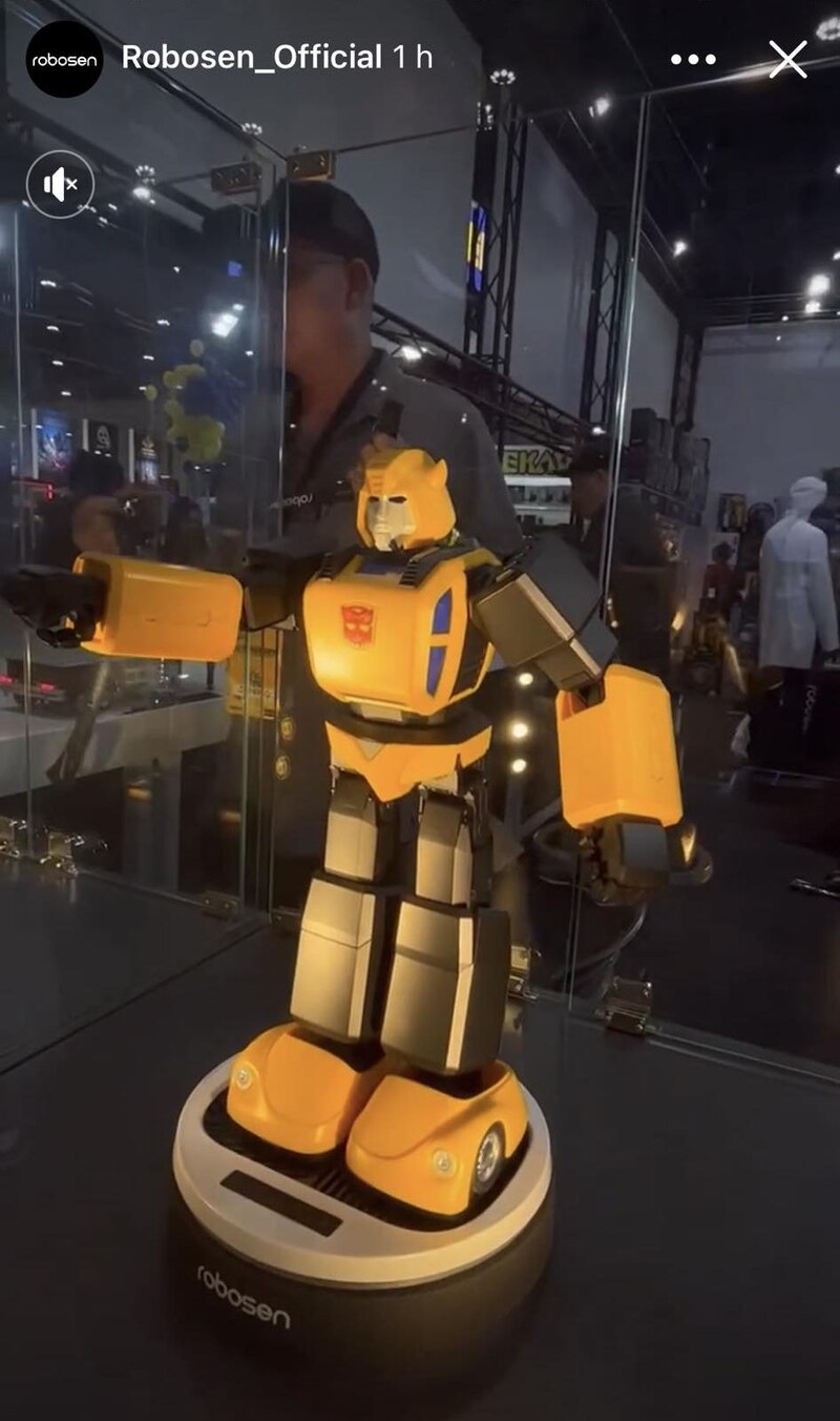 Robosen Transformers G1 Bumblebee Radio Controlled Robot, More Revealed