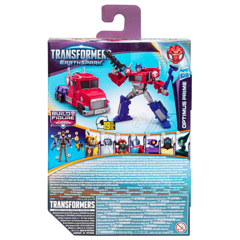 Transformers: Bumblebee Cyberverse Adventures Optimus Prime Kids Toy Action  Figure for Boys and Girls (9”) 