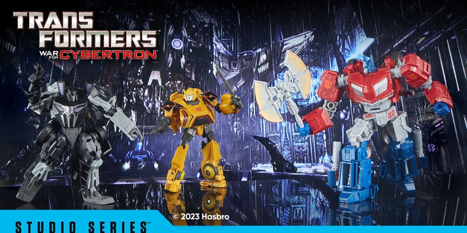 Nothing like seeing prime an ultra magnus and bumblebee in my