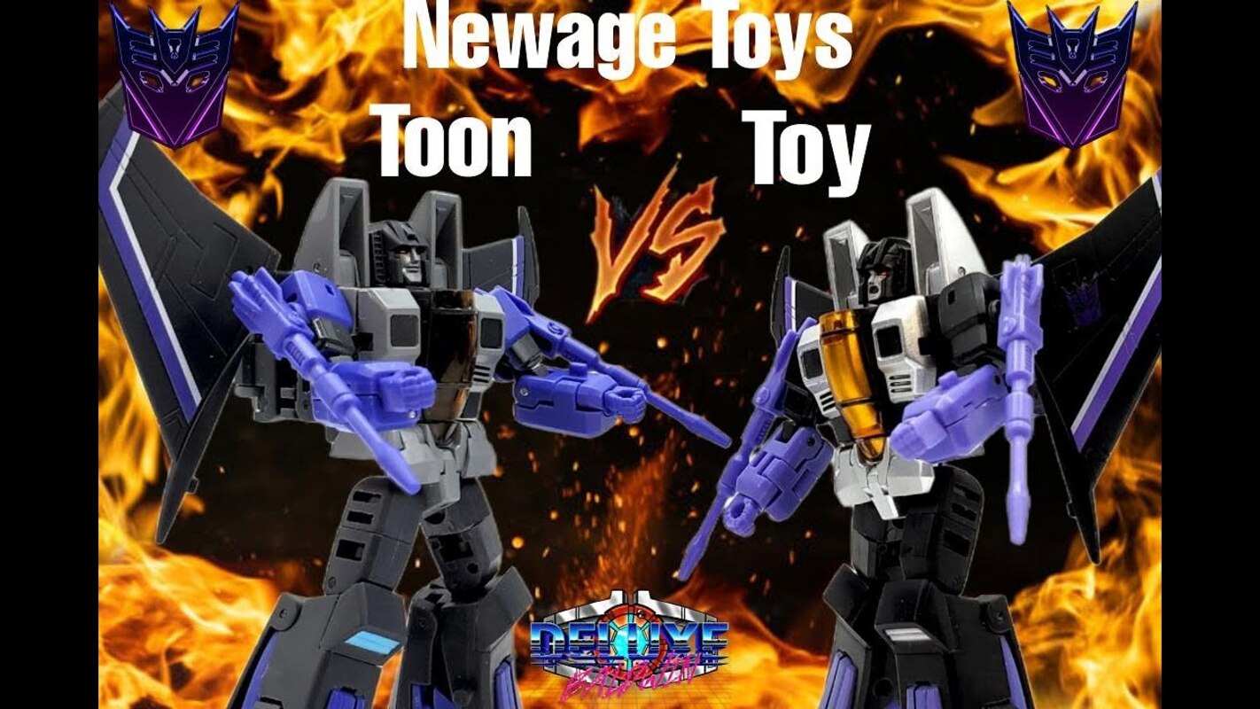 Toon Vs Toy Newage Legends Skywarp Transformer Review!
