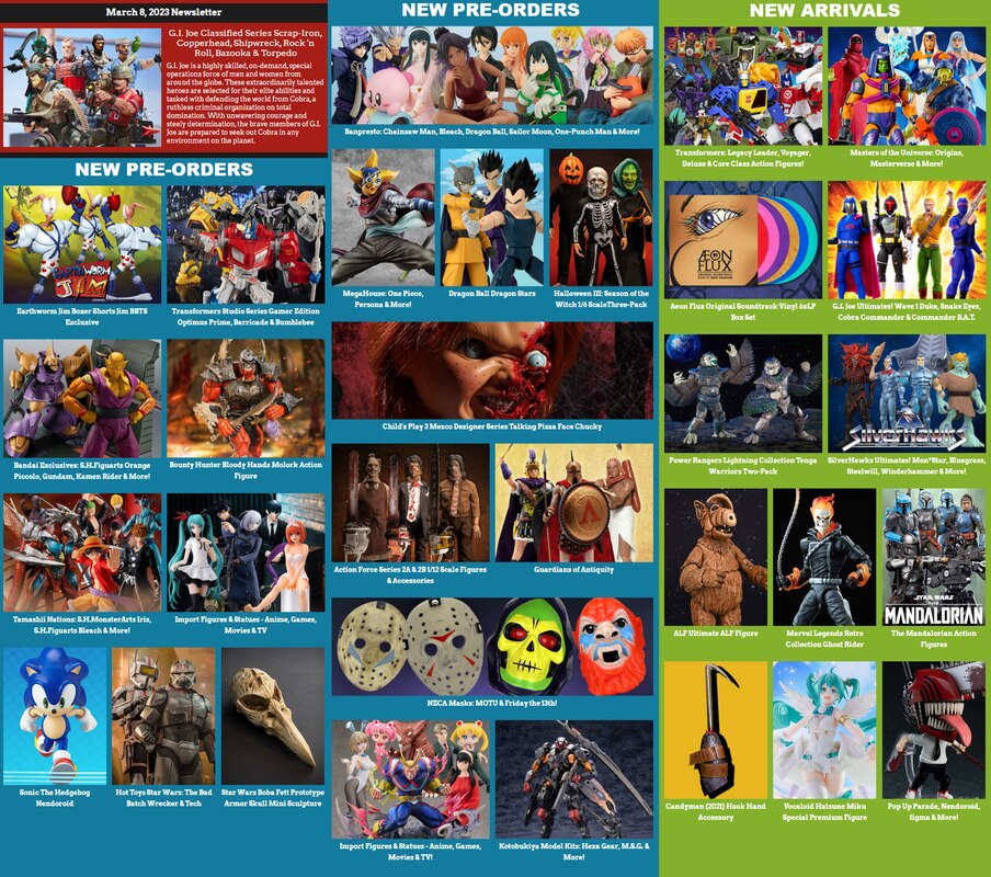 BBTS News: G.I. Joe Classified Series, Earthworm Jim BBTS Exclusive, TF Studio Series, Dragon Ball, Tamashii Nations, Sega & Mor