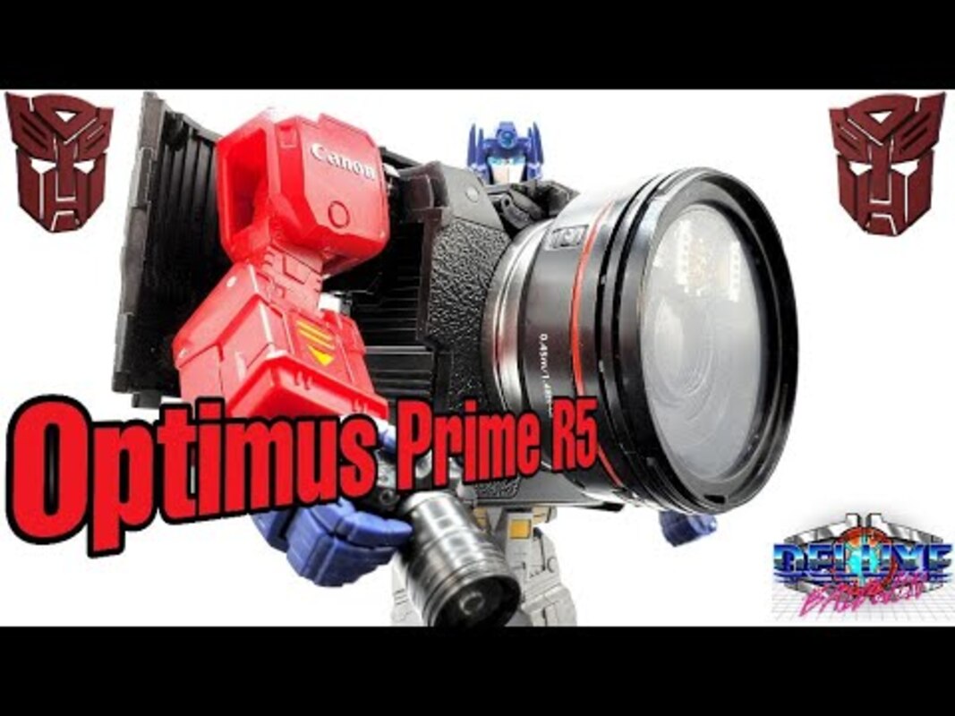 Canon X Transformer Crossover Takara Tomy Optimus Prime R5 Review