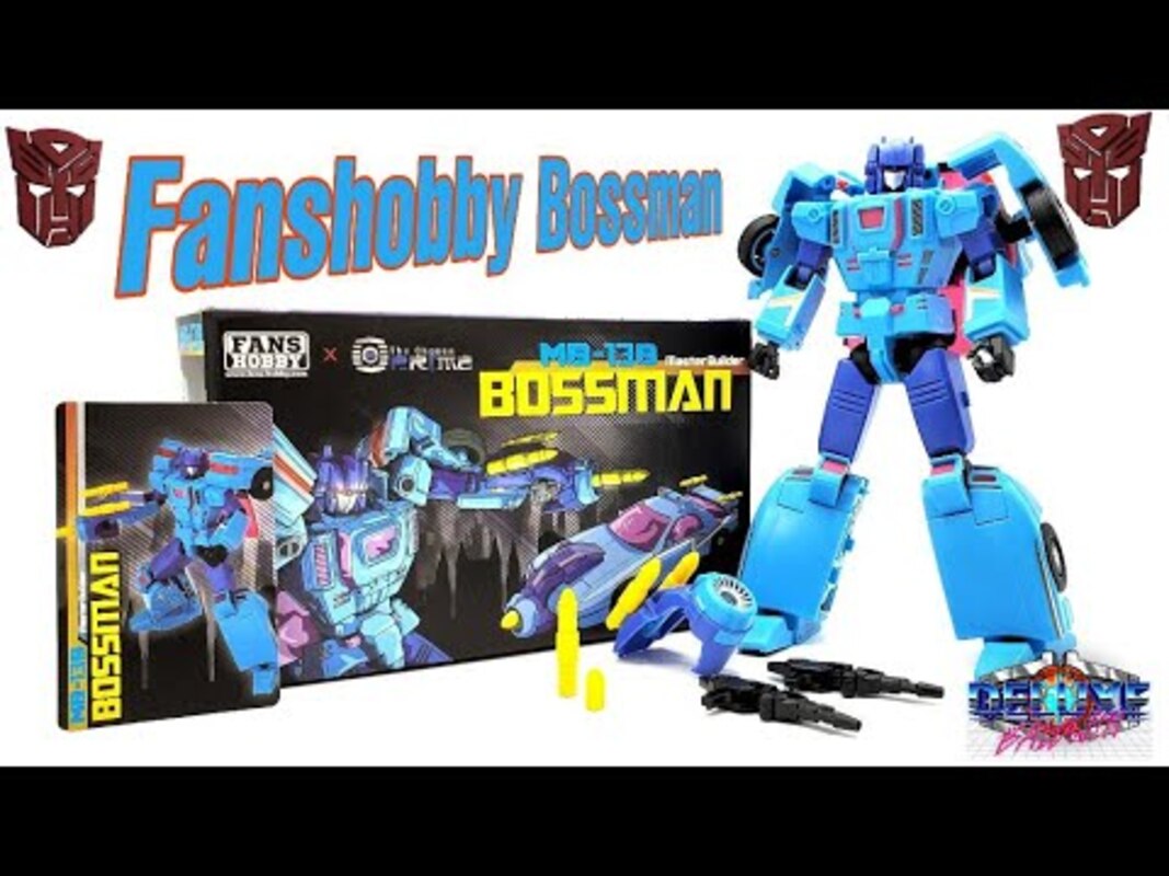 Fans Hobby MB-13B Bossman TFcon 2023 Los Angeles Exclusive In-Hand Images & Video