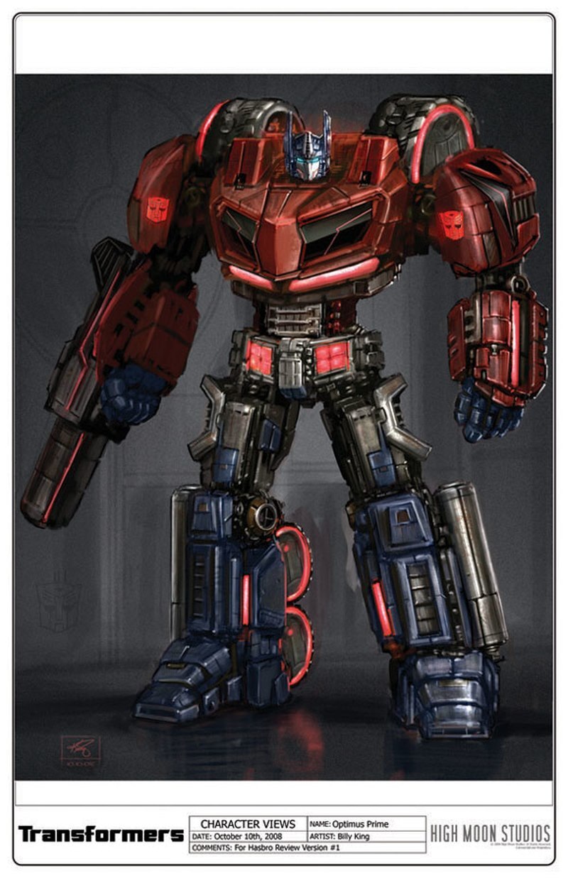 Historiker Stort univers Turist Daily Prime - Anatomy of 2010 War For Cybertron Optimus Prime