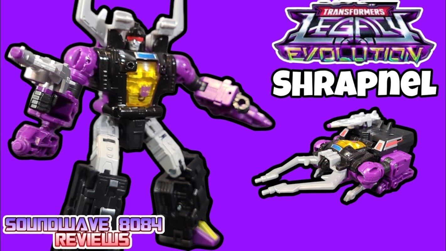 Transformers Legacy Evolution Shrapnel Review 