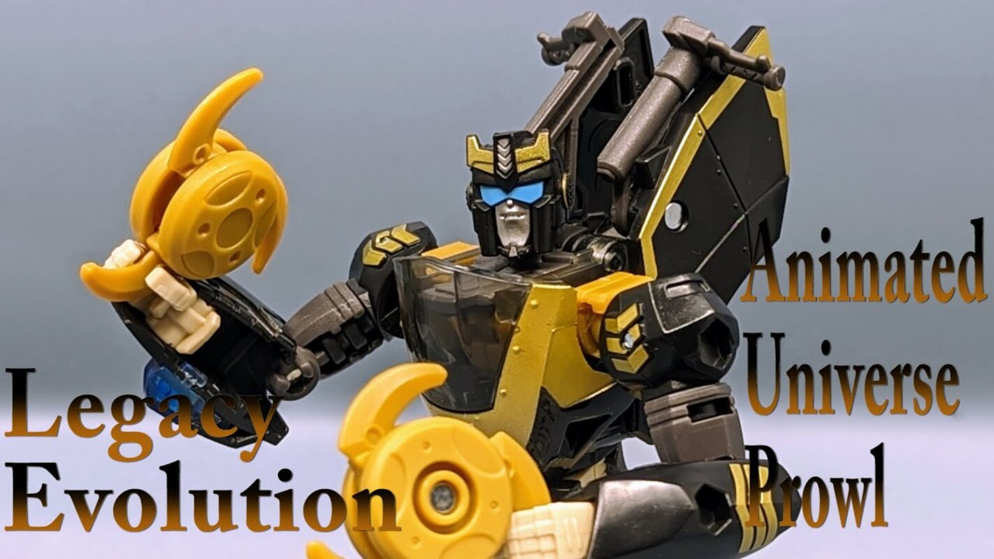 Chuck's Reviews Transformers Legacy Evolution Animated Universe Prowl