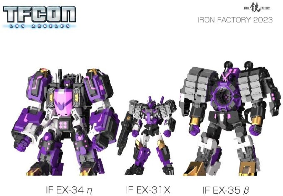 Iron Factory New Products Showcase Images - Combiners, Seekers, and Beasts Coming Soon
