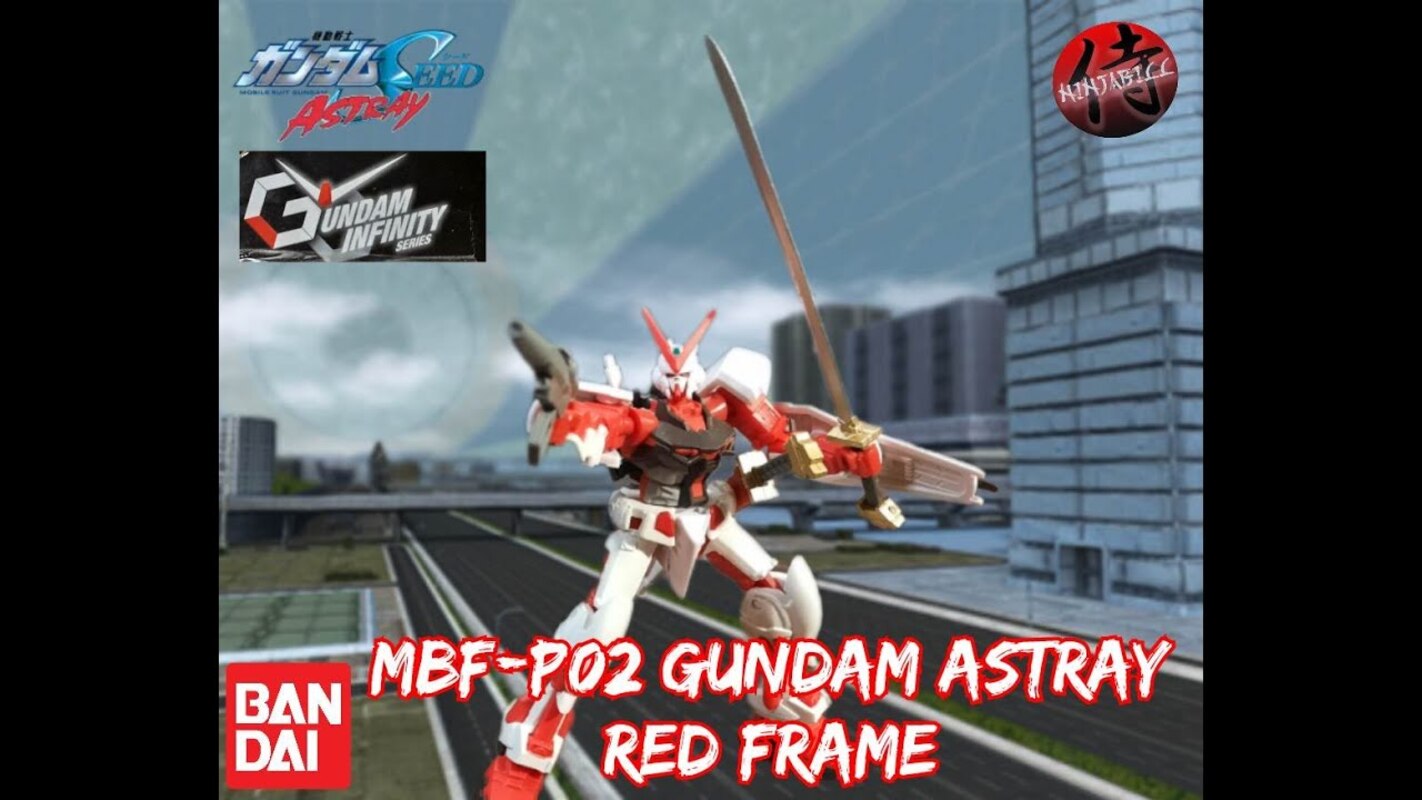 Gundam Infinity Series MS Gundam Seed Astray MBF- P02 Astray Red Frame