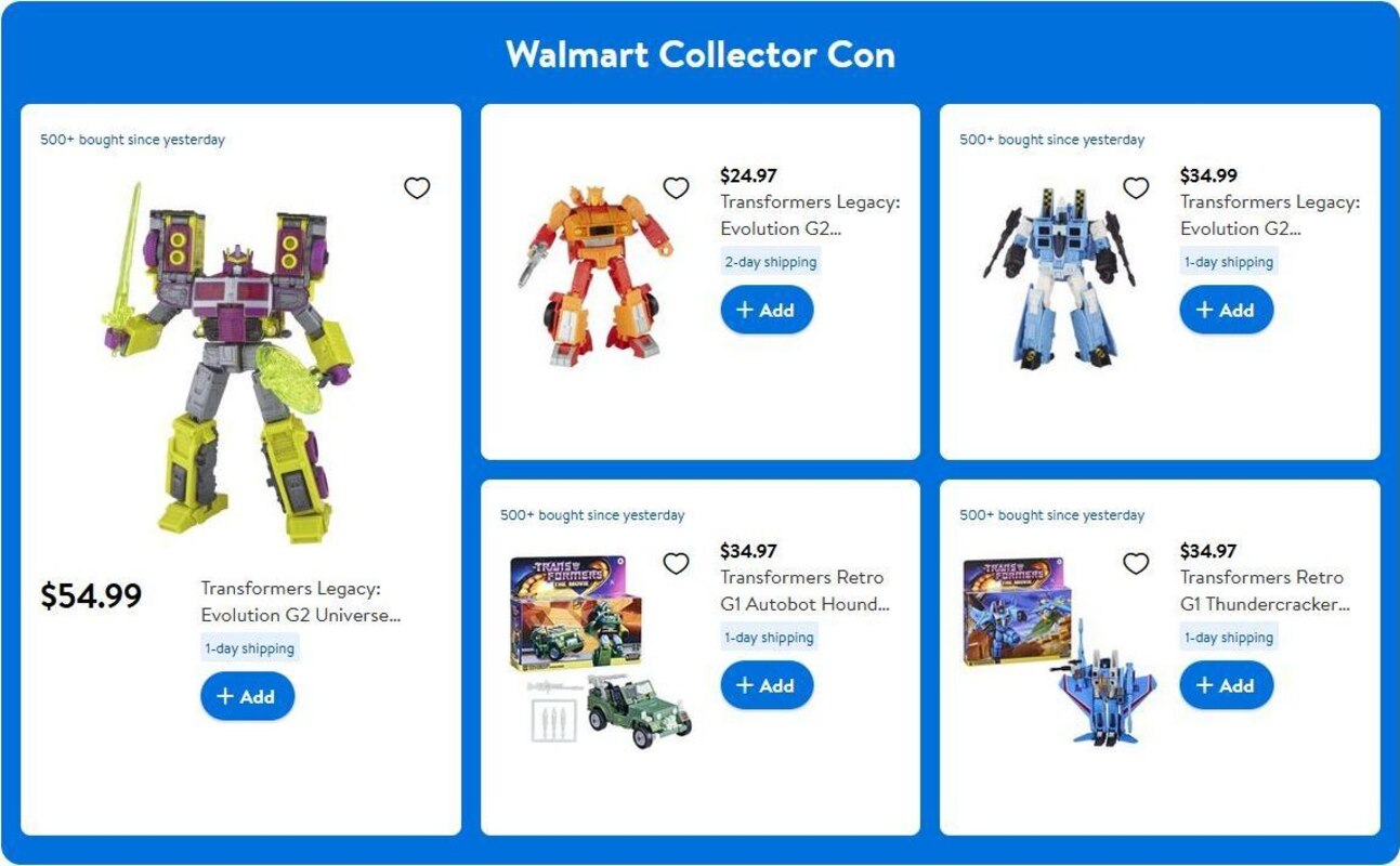 Walmart Collector Con 2023 Toxitron Collection, Retro G1 Official Details & Preorders Begin!