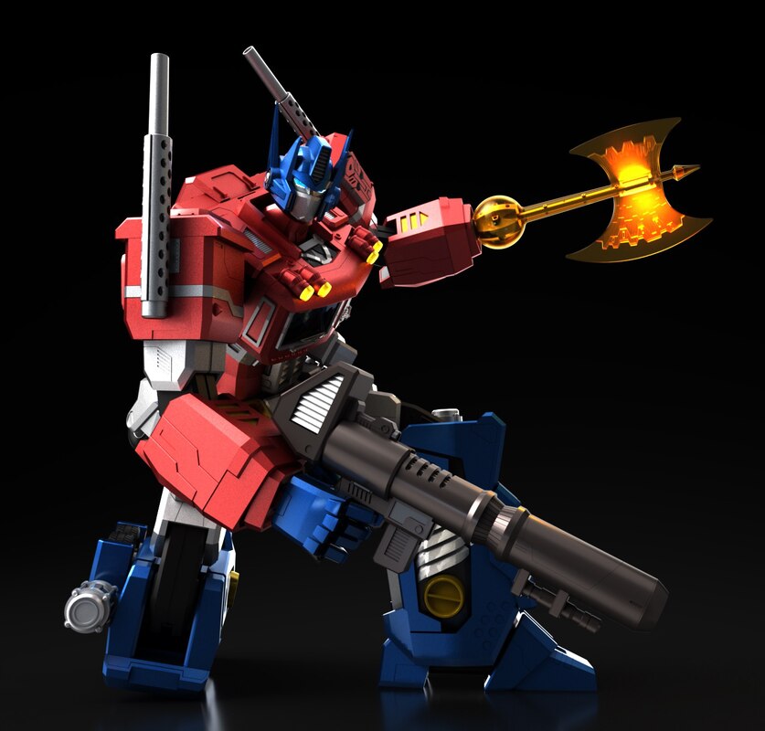 Daily Prime - Agora Models 2.5 Foot Optimus Prime is Largest Kit Ever Made!