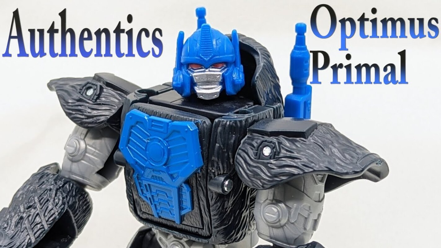 Chuck's Reviews Transformers Authentics Optimus Primal