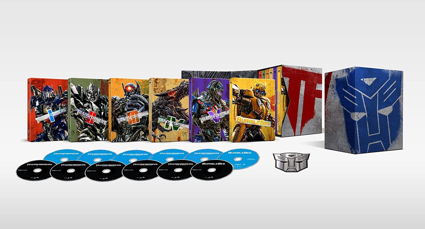 Transformers Ultimate 4K Steelbook Collection 6-Movies 12-Disc Set Coming Soon