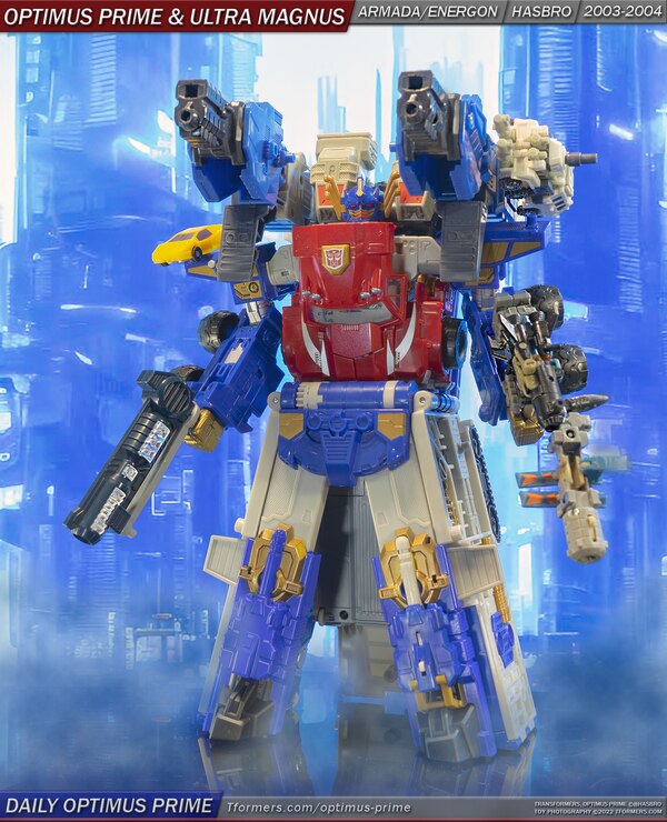Daily Prime   Armada Optimus Prime & Ultra Magnus Mega Weapon (1 of 1)