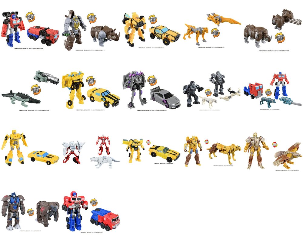 Takara Tomy Transformers Rise Of The Beasts / Beast Awakening New Official Images
