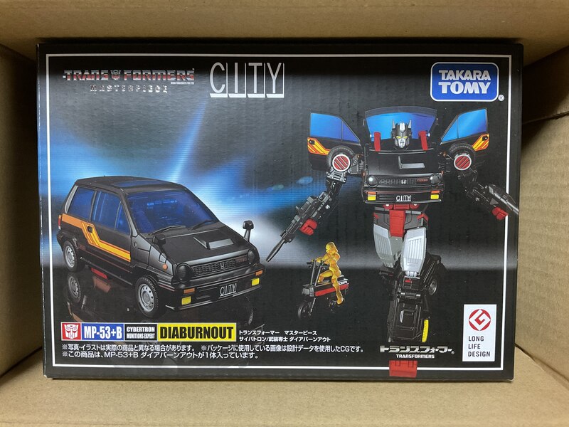 Image Of Transformers Masterpiece MP 53+B Dia Burnout Honda City Turbo  (7 of 7)