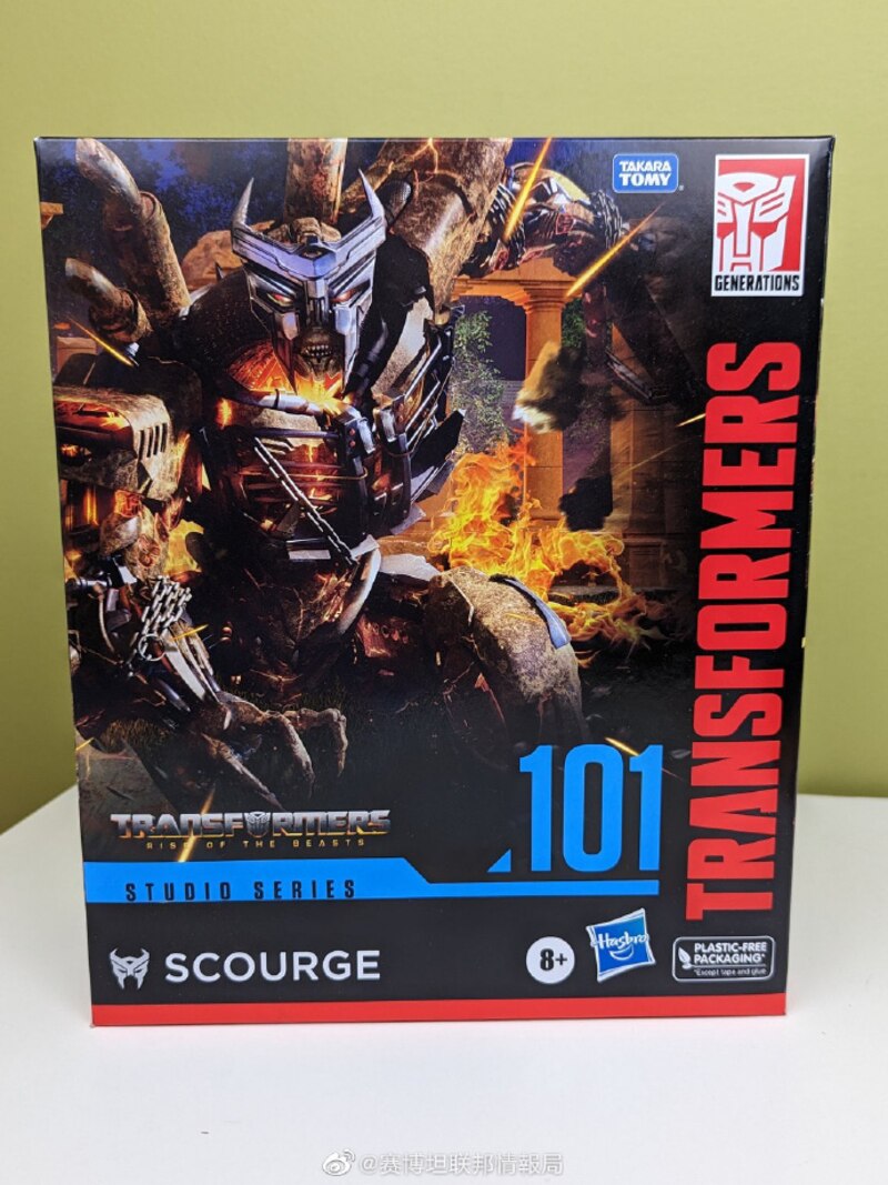 Transformers Studio Series Rise Of The Beasts 101 Scourge in-Hand Images 