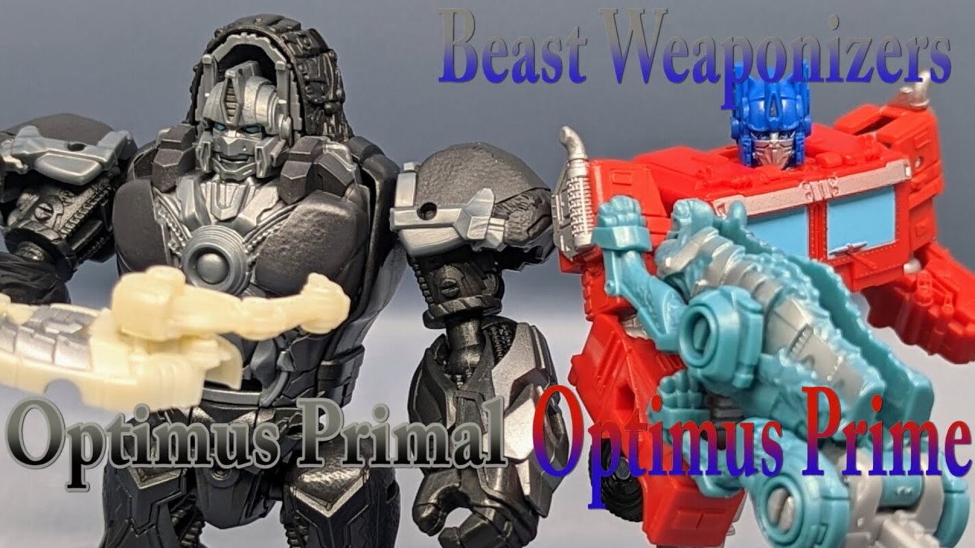 Chuck's Reviews Transformers Rise Of The Beasts Beast Weaponizers Optimus Primal And Optimus Prime